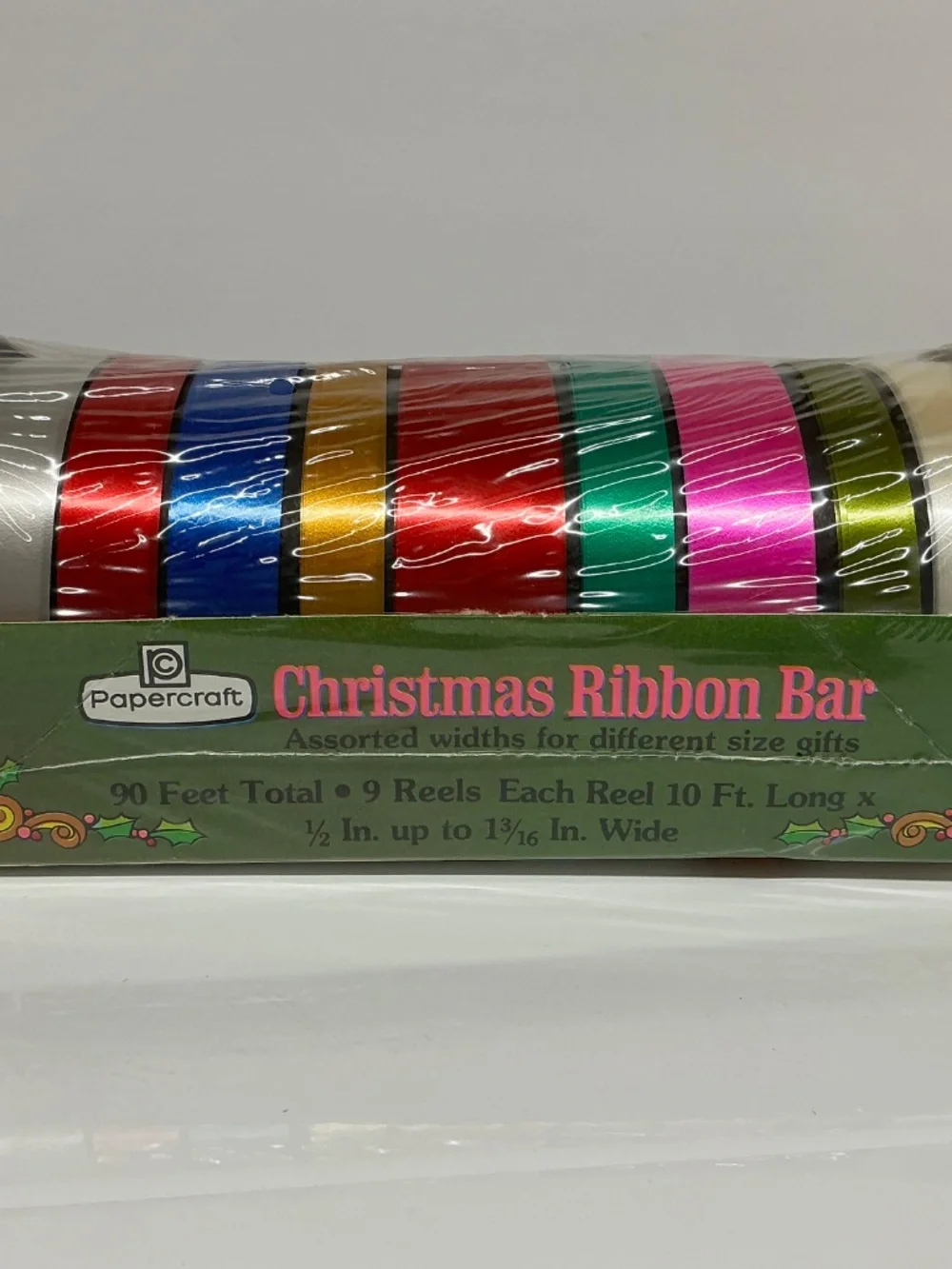 Vintage Christmas Ribbons Papercraft